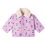 [Pre-Order]  Bobo Choses :: Game Pawns All Over Reversible Sheepskin Jacket
