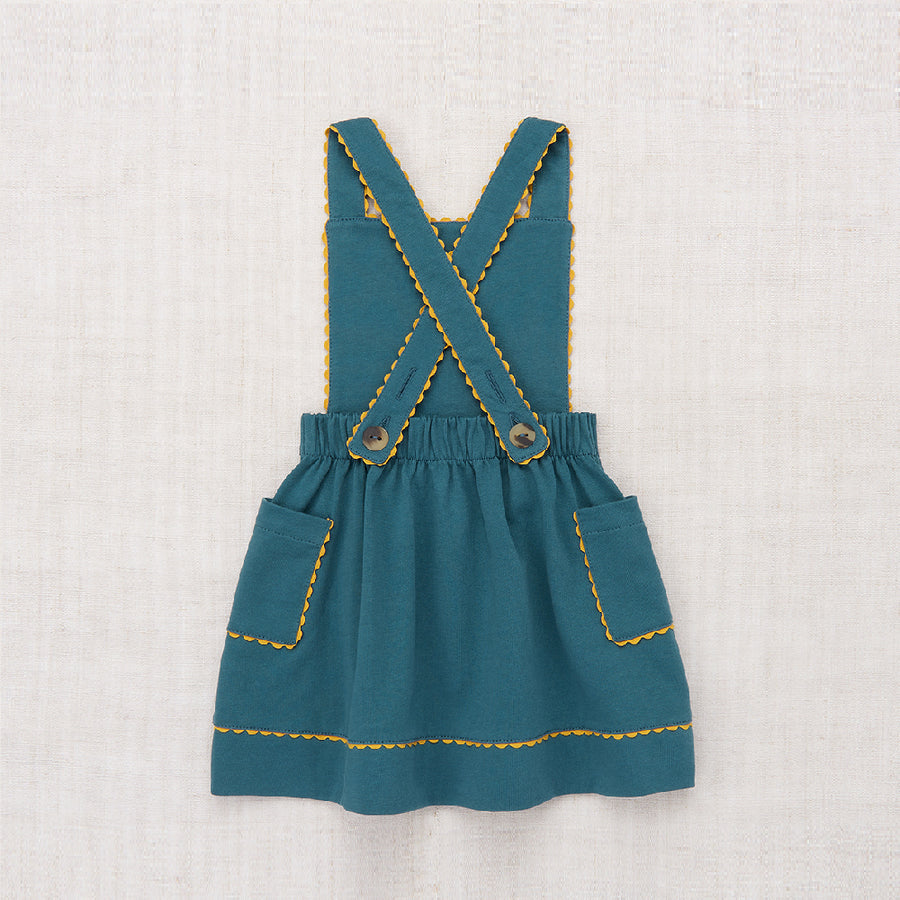 Misha And Puff :: Rickrack Selma Pinafore Atlantic