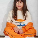[Pre-Order] Mini Rodini - Ritzratz Patch Trousers Orange