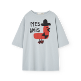 The Animals Observatory :: Collie Kid T-Shirt Blue