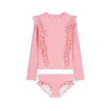 Louise Misha :: Bathing Set Yanika Pink Fragola Vichy