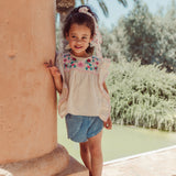 Louise Misha :: Shorts Asya Stone Blue