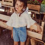 Louise Misha :: Shorts Asya Stone Blue