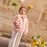 Louise Misha :: Jasmina Reversible Jacket Pink Mountain Avens