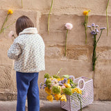 Louise Misha :: Jasmina Reversible Jacket Cream Columbine Hill