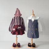 Misha And Puff -  Kitten Tangle Skirt Madder Root
