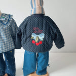 Konges Sløjd Juno Printed Dot Bomber Jacket - kids jacket lifestyle photo