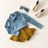 Misha And Puff - Etoile Skating Pond Skirt Pistachio