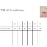 Bonjour Diary - Romantique Tunique Blue Transat Stripe