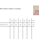 Bonjour Diary - Tunic With Hair Clip Gaughin Print