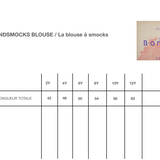 Bonjour Diary - Handsmocks Blouse Pink Vichy