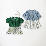 Lali Kids :: Twirly Skirt Floral Vine Print