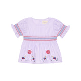 Sissel Mini - Pilu Mini Top Purple Stripes