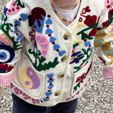 Sissel Mini - Maggie Mini Jacket White Rose