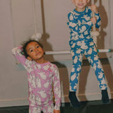Smafolk - Gala Leggings With Dancing Ghosts Sweet Lilac