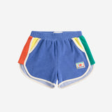Bobo Choses :: Smiling Color Block Terry Cloth Shorts