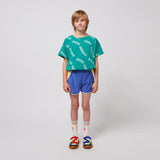 Bobo Choses :: Smiling Color Block Terry Cloth Shorts