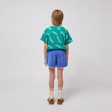 Bobo Choses :: Smiling Color Block Terry Cloth Shorts