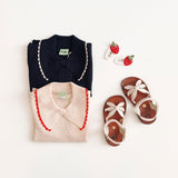 Fub -  Pointelle Polo Dark Navy