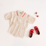 Fub -  Pique Oversize Polo Ecru