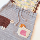Misha And Puff -  Farm Topanga Pinafore Mist
