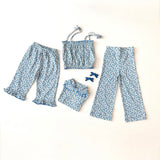 Misha And Puff -  A-Pant Blue Ribbon Lisse Fields
