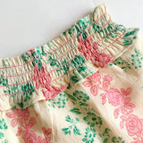 Bachaa -  Sunbeam Blouse & Short Set Arabesque Print