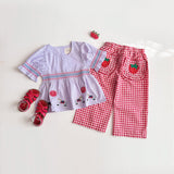 Sissel Mini - Pilu Mini Top Purple Stripes