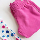 Mini Rodini - Flowers Aop Pointelle Leggings Multi