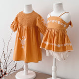 Apolina -  Noemie Dress Tangerine