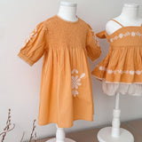 Apolina -  Noemie Dress Tangerine
