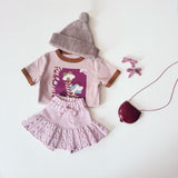 Misha And Puff - Garter Hat Turtledove