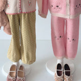 Konges Sløjd Marlo Pants Dot Leek - kids pants, view 9