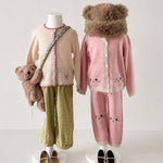 Konges Sløjd Belou Cardigan Heart - kids knit cardigan, view 6