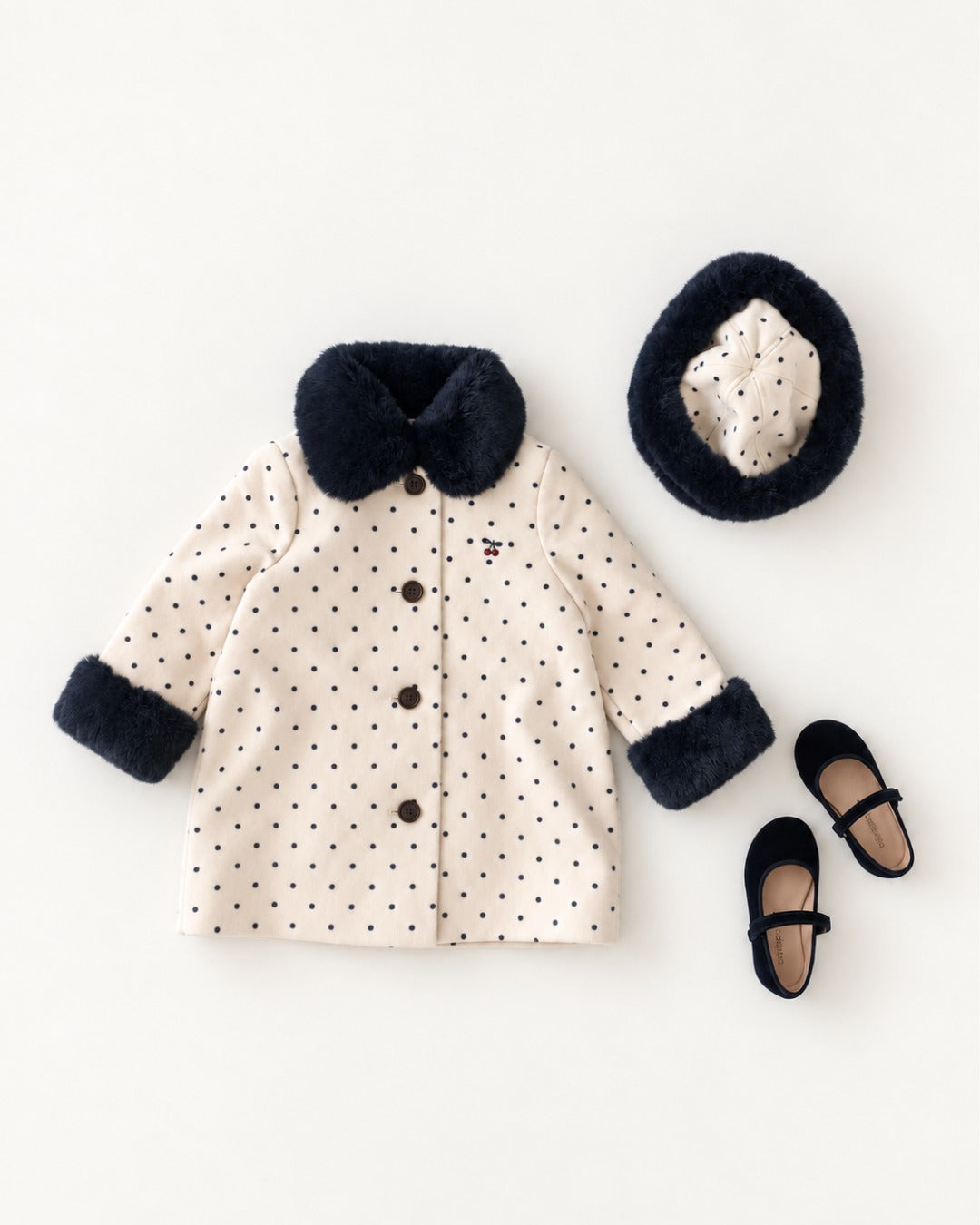 Konges Sløjd Porsia Coat Dot Lumiere - kids coat, view 12