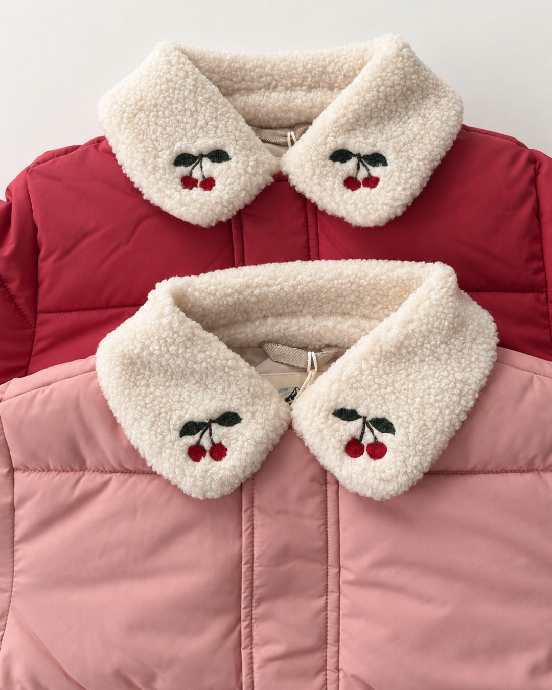 Konges Sløjd Alpi Collar Jacket Cardinal - kids padded jacket, view 8