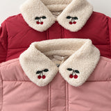 Konges Sløjd Alpi Collar Jacket Rosette - kids padded jacket, view 6