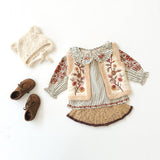 Misha And Puff :: Skating Pond Skirt Camel Confetti