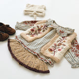 Misha And Puff :: Skating Pond Skirt Camel Confetti