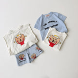 The Animals Observatory :: Poodle Kid Shorts Soft Blue