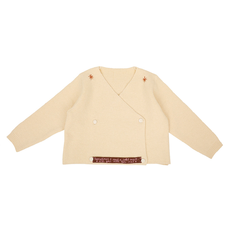 Tambere :: Radley Double Button Cardigan Cream