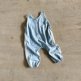 Twin Collective :: Ozzie Overall Denim Side Stripe