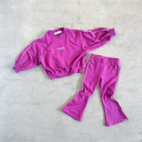 Twin Collective :: Piper Flare Pant Magenta