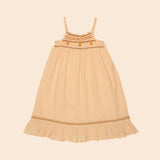 Apolina -  Tammy Midi Sundress Peach Yoghurt