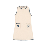 Konges Sloejd -  Collette Knit Dress Off White