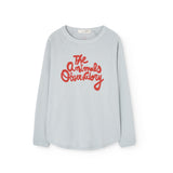 The Animals Observatory :: Anteater Kid Long Sleeve T-Shirt Light Blue