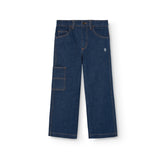 The Animals Observatory :: Condor Denim Kid Pants Blue