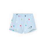 The Animals Observatory :: Gardener Kid Short Sweatpants Blue