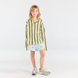 The Animals Observatory :: Gardener Kid Short Sweatpants Blue