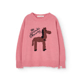 The Animals Observatory :: Gollie Kid Sweater Soft Pink